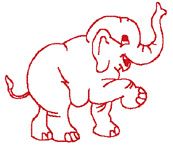 einfarbig_Elefant1