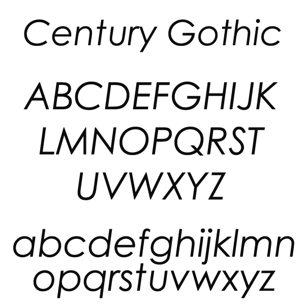 Century_Gotic