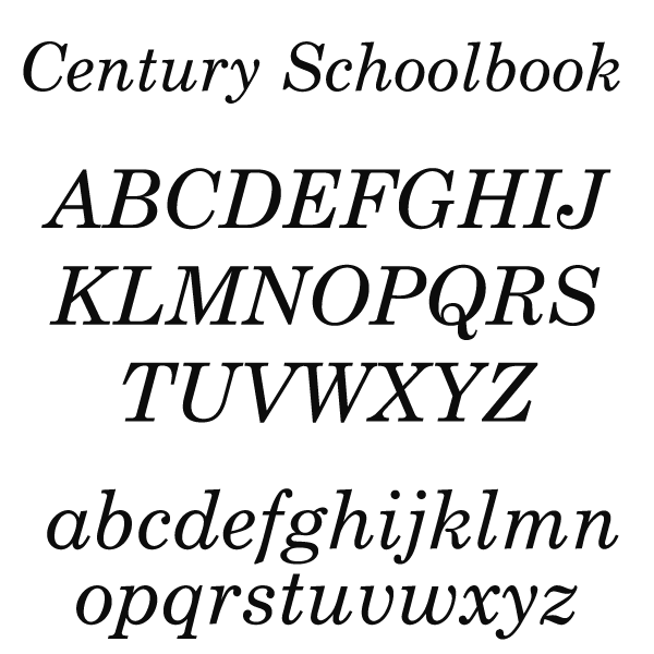 Century_Schoolbook
