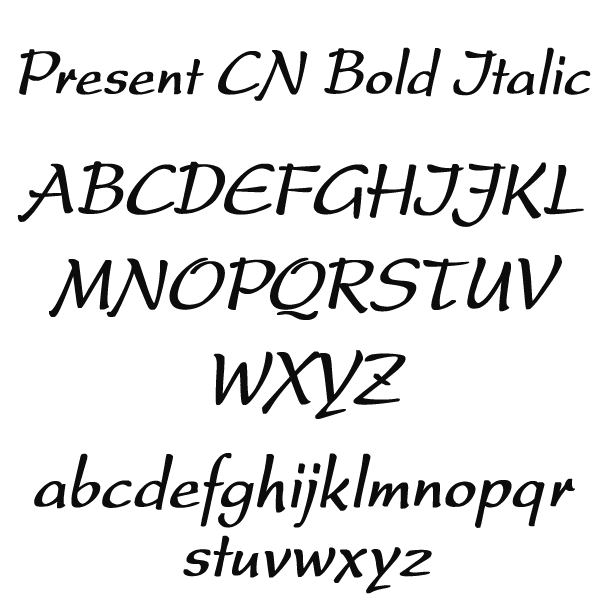 Present_CN_Bold_Italic