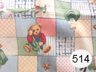 Teddy auf Patchwork