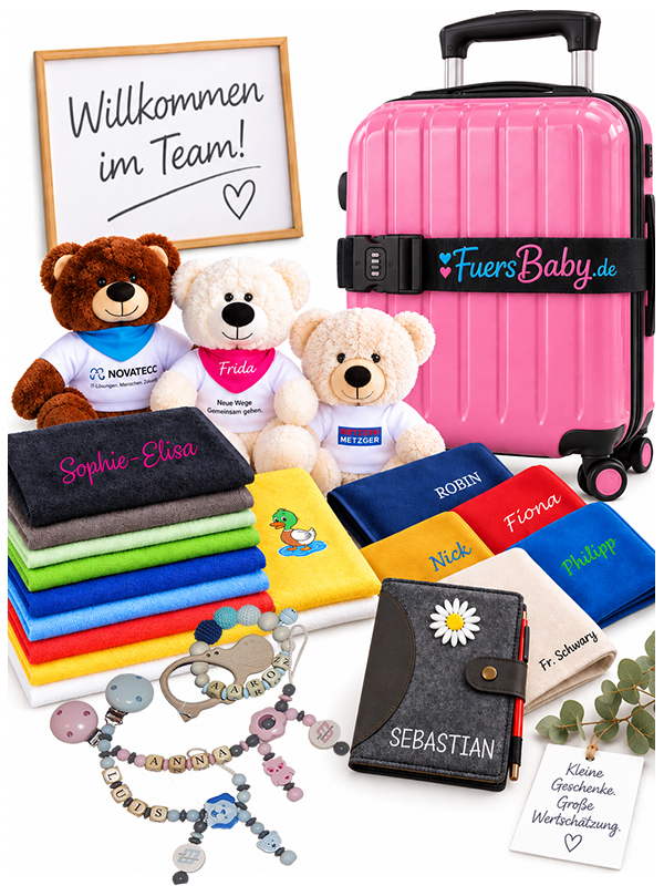 Personalisierte Mitarbeitergeschenke für Unternehmen