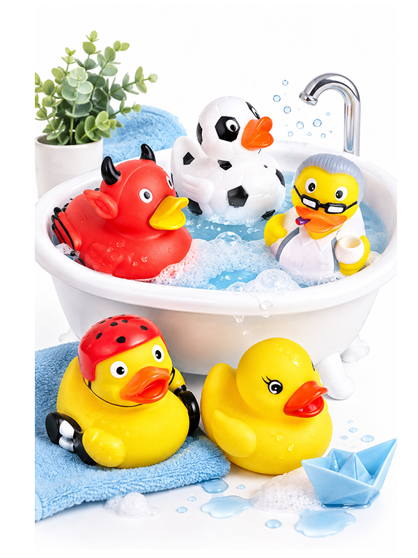 Quietscheenten – lustige Badegeschenke