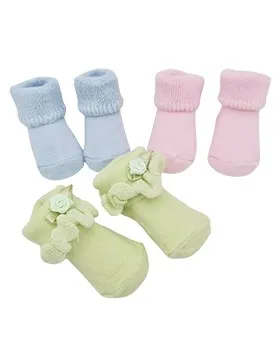 Babysöckchen in verschiedenen Farben