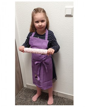 Kinderschürze mit Namen bestickt 3 Jahre