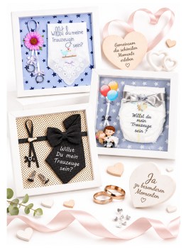 Trauzeugen-Geschenke – Willst du mein Trauzeuge oder meine Trauzeugin sein?