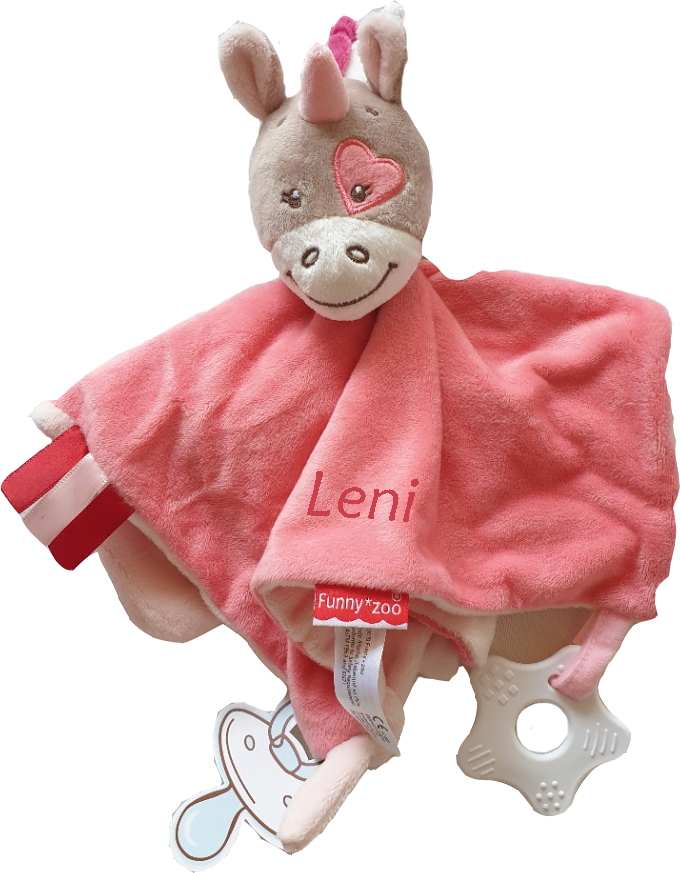 Körnerkissen "Einhorn" mit Namen 