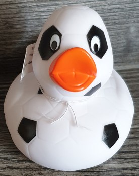 Fussball Quietscheente