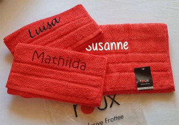 Handtuchset von Roux mit Name