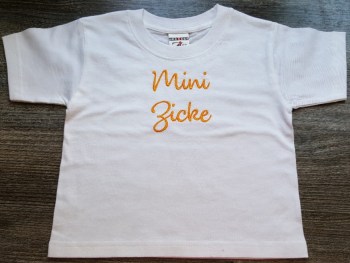 T Shirt Mini Zicke