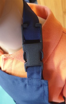 Nackenverschluss Kinderschuerze navy