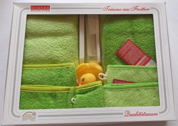 Baby Geschenkset Wörner grün