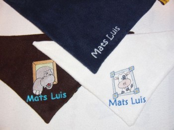 Halstuch mit Motiv und Name (Fleece)