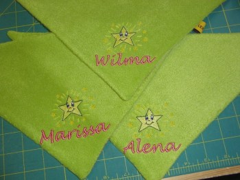 Halstuch mit Motiv und Name (Fleece)