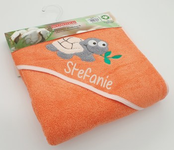 babyhandtuch_schildkroete_lachs_name