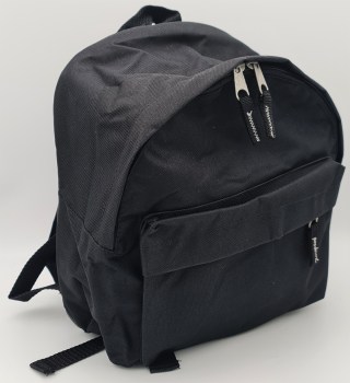 Kinderrucksack schwarz welcher noch nicht personalisiert ist