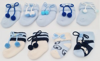 Auswahl Söckchen in hellblau