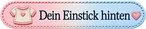 Einstick hinten: - Bitte wählen
