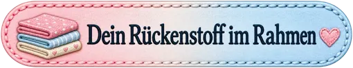 Rückenstoff (Rahmen):  - Bitte wählen
